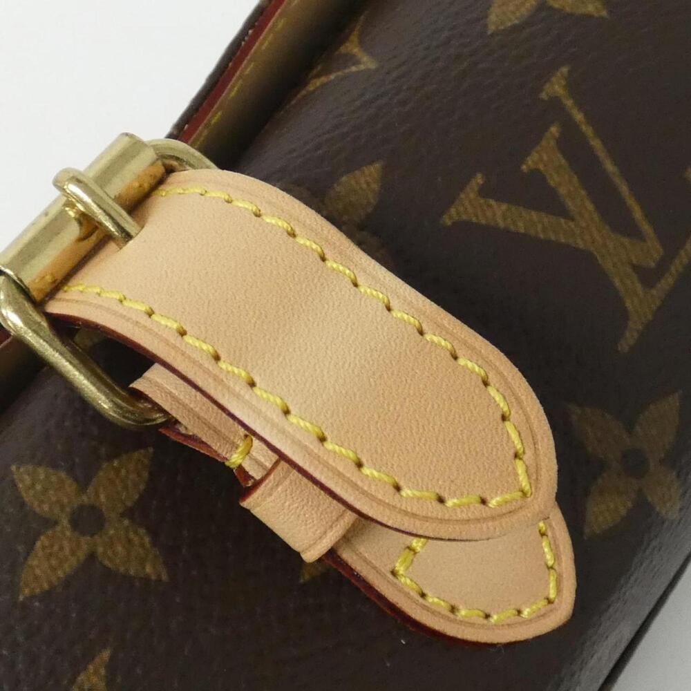 LOUIS VUITTON Authentic Brown Monogram Pouch - Picture 5 of 7